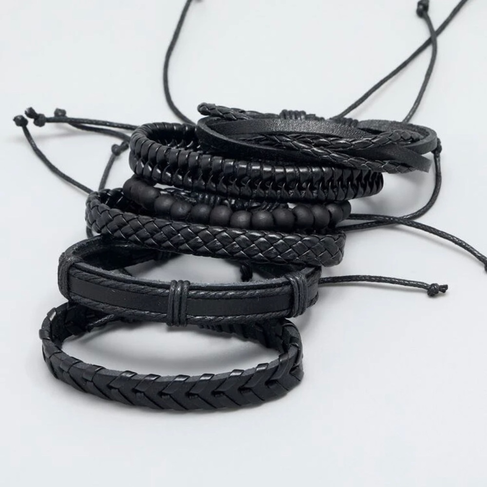 6pcs Men Minimalist Bracelet - Picture 3 of 6